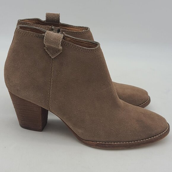 Madewell The Billie Boot in Suede Women's Size 6 - Picture 1 of 9